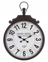 Uhr für zu Hause Art-Pol Wanduhr weiß, schwarz 50cm