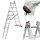 Krause Aluleiter 033376 5,1 m bis 150 kg