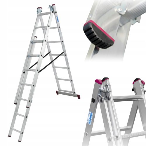 Krause Aluleiter 033376 5,1 m bis 150 kg