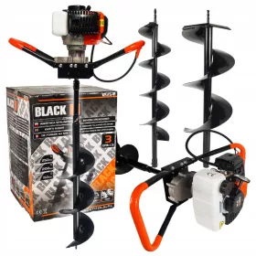 Schwarzes Benzin-Bodenbohrgerät 12261