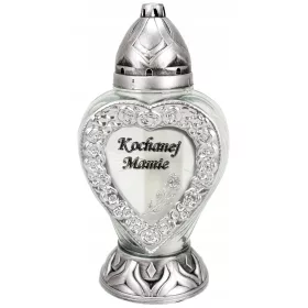    RUF ein großes SILBERNES HERZ an meine geliebte Mutter, 60-Stunden-Beitrag