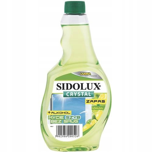  Sidolux Flüssigkeit zum Reinigen von Fenstern und Spiegeln 0,5l
