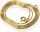  GOLD-SILBERKETTE 60CM 24K VERGOLDET