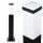  Interlook E27 quadratischer Lichtmast, 65 cm, schwarz