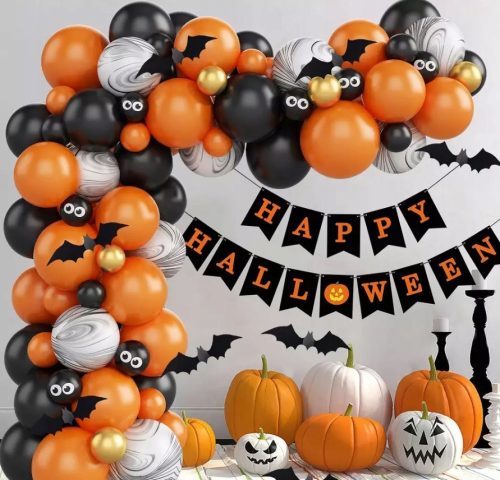  HALLOWEEN-LUFTBALLON-SET BALLONGIRLANDE 116