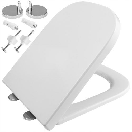 Aqui DURO WC-Sitz, weißer Duroplast