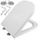 Aqui DURO WC-Sitz, weißer Duroplast