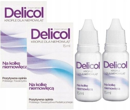 Delicol Tropfen gegen Blähungen bei Babys 2 x 15 ml