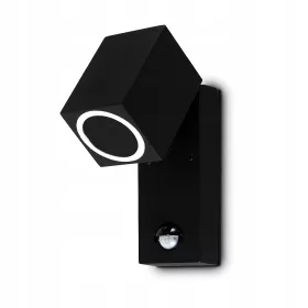  Kwazar Luminaire Gartenwandleuchte schwarz GU10 20 W