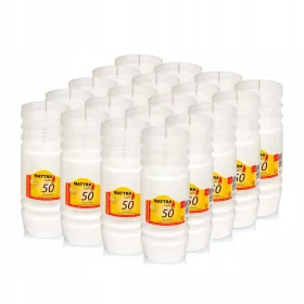  14 cm MATTRA Light 50h L2 Paraffineinsätze (20 Stück)