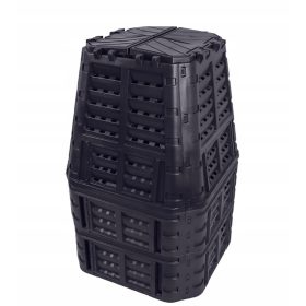  1-Kammer-Komposter Patrol-Gruppe 1000 l, schwarz