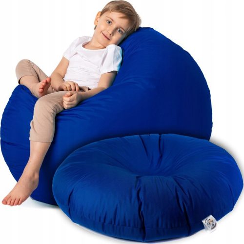 Sonnenliegen und Garten und Terrasse King of Chillout Liegestuhl blau