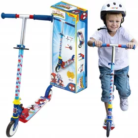  SMOBY ZWEIRAD-SCOOTER FÜR KINDER SPIDEY 5+