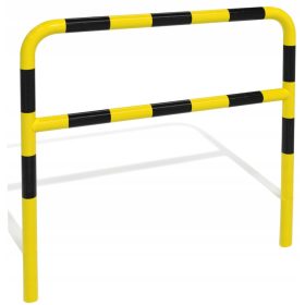   Technische Straßensperre mit einem Querbalken mit einem Durchmesser von 48 und L1000