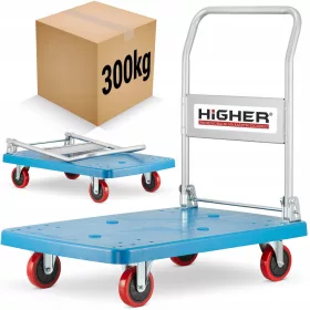 Höherer Lagertransport-Plattformwagen 300 kg