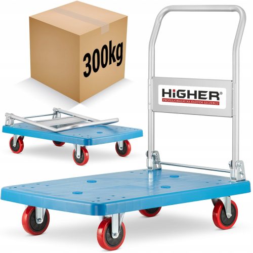 Höherer Lagertransport-Plattformwagen 300 kg