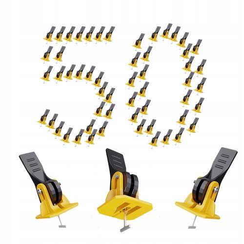 Rhino Fliesen-Nivellierklammern/Clips 50 Stk.