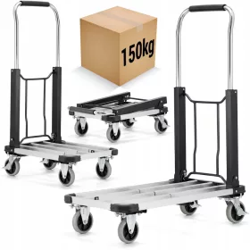 Klappbarer Transportwagen aus Aluminium