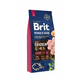  BRIT Premium By Nature Junior L großes Huhn 15 kg