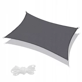  Gartensegel 300 x 500 cm Bambus