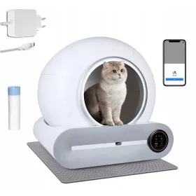  SMART Wi-Fi selbstreinigende Katzentoilette (F054)