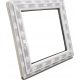 Dobroplast weißes PVC-Fenster 100x90 cm