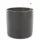  Hydrokultur-Blumentopf 23 cm x 23 x 21,5 cm Durchmesser 23 cm Keramik Graphit