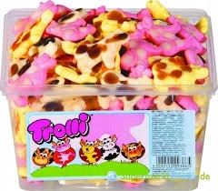 Trolli Krówki: Original Deutsche Schaumzuckerwaren, Gluten- und Fettfrei