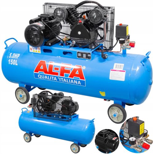 Al-Fa ALC-150-2/230V Ölkompressor 150 l 8 bar