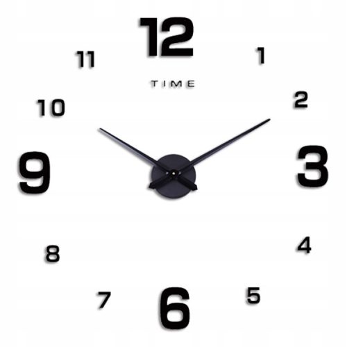 Uhr für zu Hause Sonstiges|MAMDIY Wanduhr schwarz 130cm