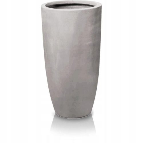 Töpfe und Pflanzgefäße für den Außenbereich und den Garten Polnix-Blumentopf 62 cm x 32 x 62 cm Durchmesser 32 cm Betonimitation in Grau- und Silbertönen