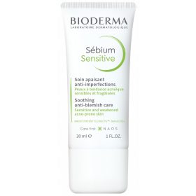   BIODERMA Sébium Sensitive - Beruhigende Creme für Aknehaut, 30 ml