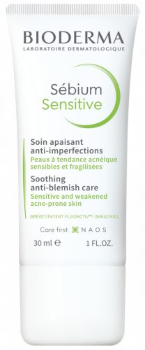 BIODERMA Sébium Sensitive - Beruhigende Creme für Aknehaut, 30 ml