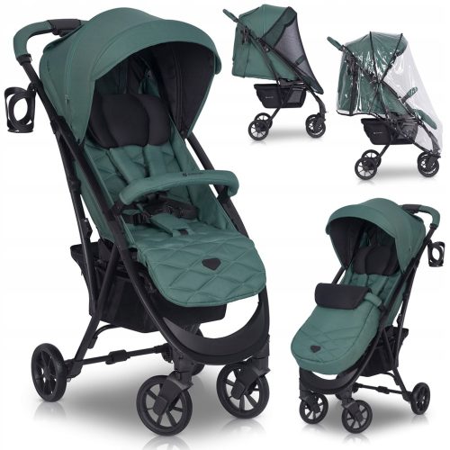  Euro Cart VOLT Kinderwagen 0–22 kg Folienschlafsack