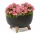  Blumentopf Lamela 47 cm x 47 x 27,5 cm Durchmesser 47 cm Kunststoff schwarz