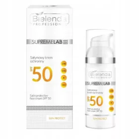    Bielenda Supremelab schützender Sonnenschutz SPF50 UVA UVB IR HEV Satin
