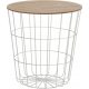  Intesi Suny runder Couchtisch 39x41 cm weiß