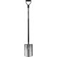 Gartenschaufeln und Rechen Fiskars Metallspaten 19 x 125 cm