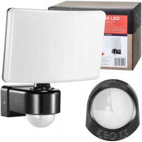  LED-AUSSENLAMPE 30 W, EINSTELLBARER BEWEGUNGSSENSOR