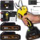 Gartenscheren und Heckenscheren Totalstore kabellose elektrische Schere 32 cm 36 V