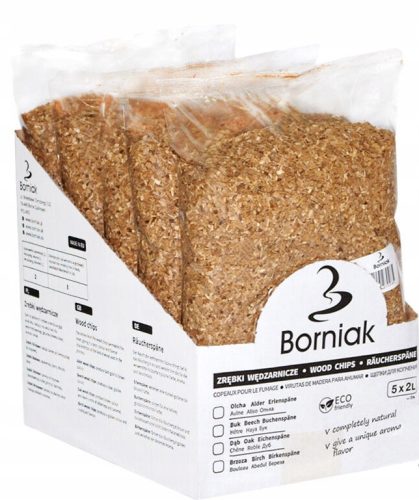 Hackschnitzel - Hackschnitzel zum Räuchern und Grillen Borniak-Erle 0,15 kg 10 l