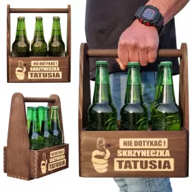  BIERTRÄGER FÜR PAPA, ein Geschenk zum Vatertag
