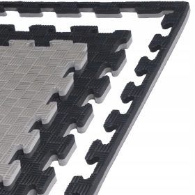  GYM4 Trainingsmatte 100 cm x 100 cm grau