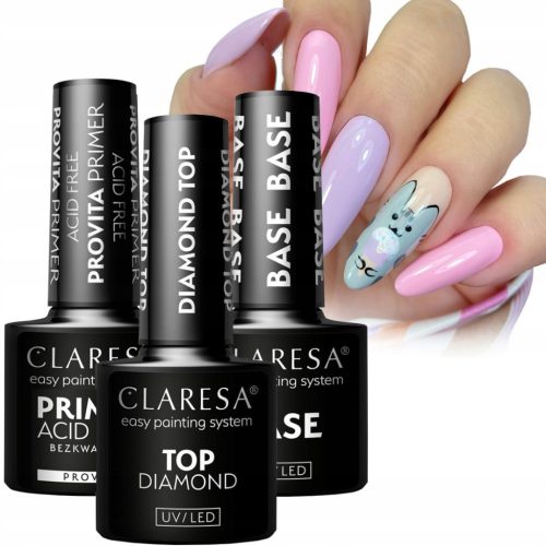  CLARESA PRIMER SET HYBRID BASE UND TOP DIAMOND