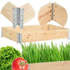  Skamvit Blumentopf 120 cm x 80 x 19,5 cm Naturholz