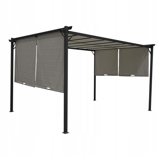 Pavillons, Unterstände, Dächer Altana Grindi Metall 390 x 290 x 230 cm