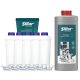  Sillar-Set für Delonghi-Kaffeemaschine: 5x Wasserfilter + Entkalker 1l