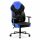  Diablo Chairs X-Gamer 2.0 Gaming-Stuhl in normaler Größe, schwarzer und blauer Stoff