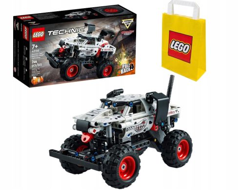  LEGO Technic Monster Jam Mutt Dalmatiner 42150 + LEGO 6315786 PAPIERBEUTEL VP SMALL S 24X18X8