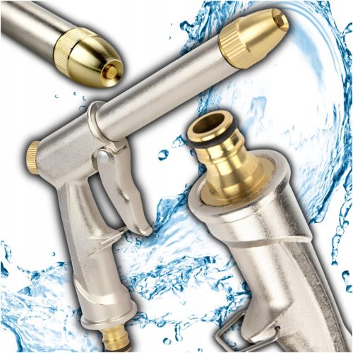  GARTENSCHLAUCHPISTOLE, WASSERSPRINKER, METALL